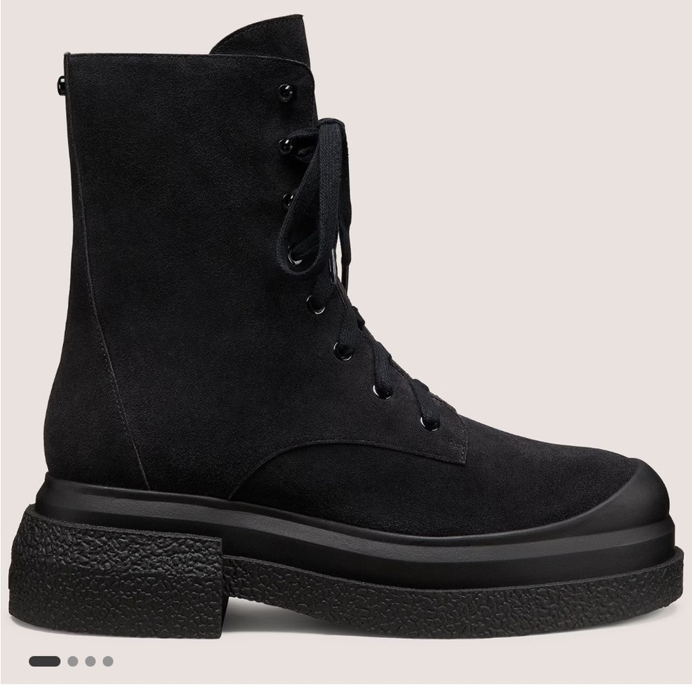 Stuart Weitzman Black Ankle Boots